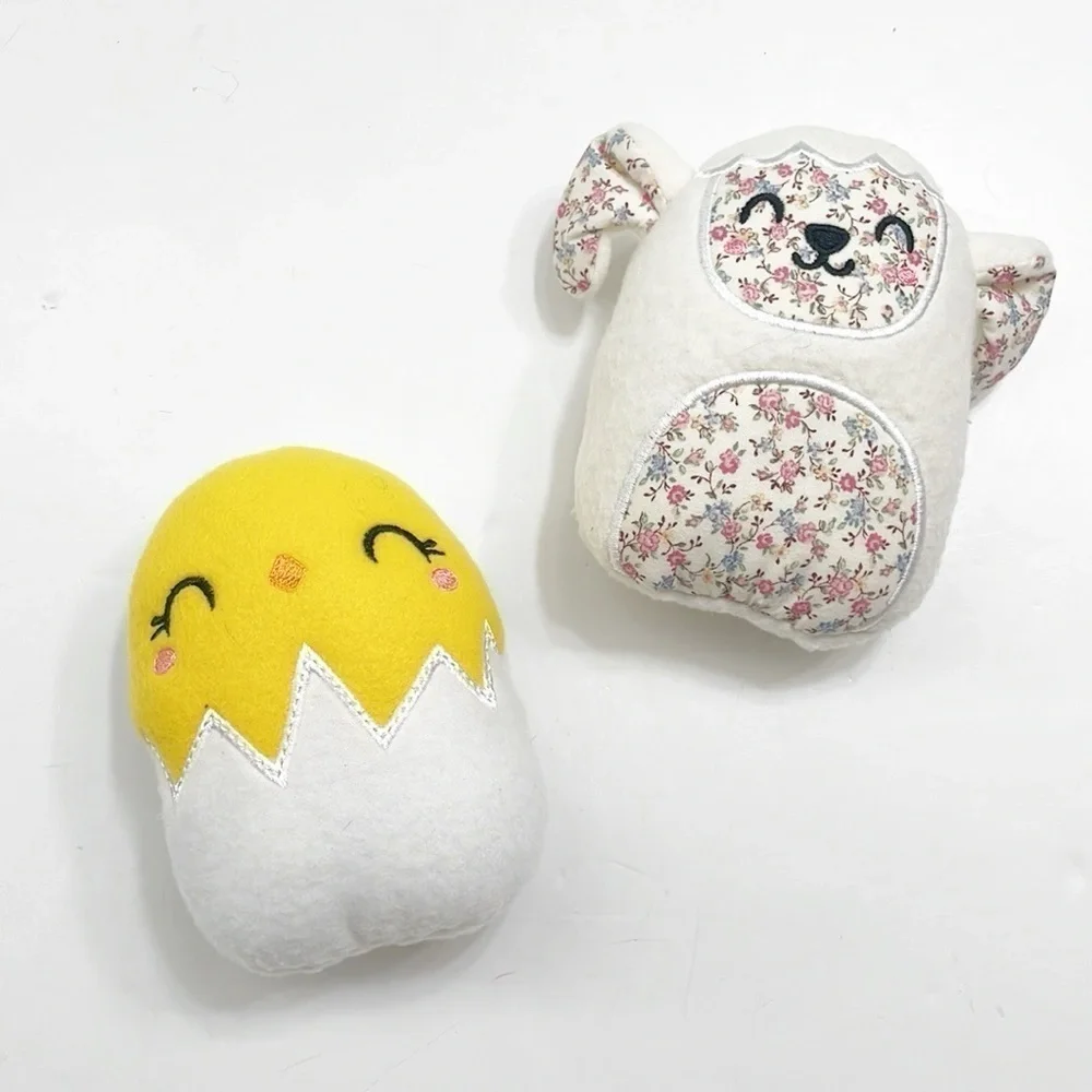 Easter stuffed animals - 2 small plush